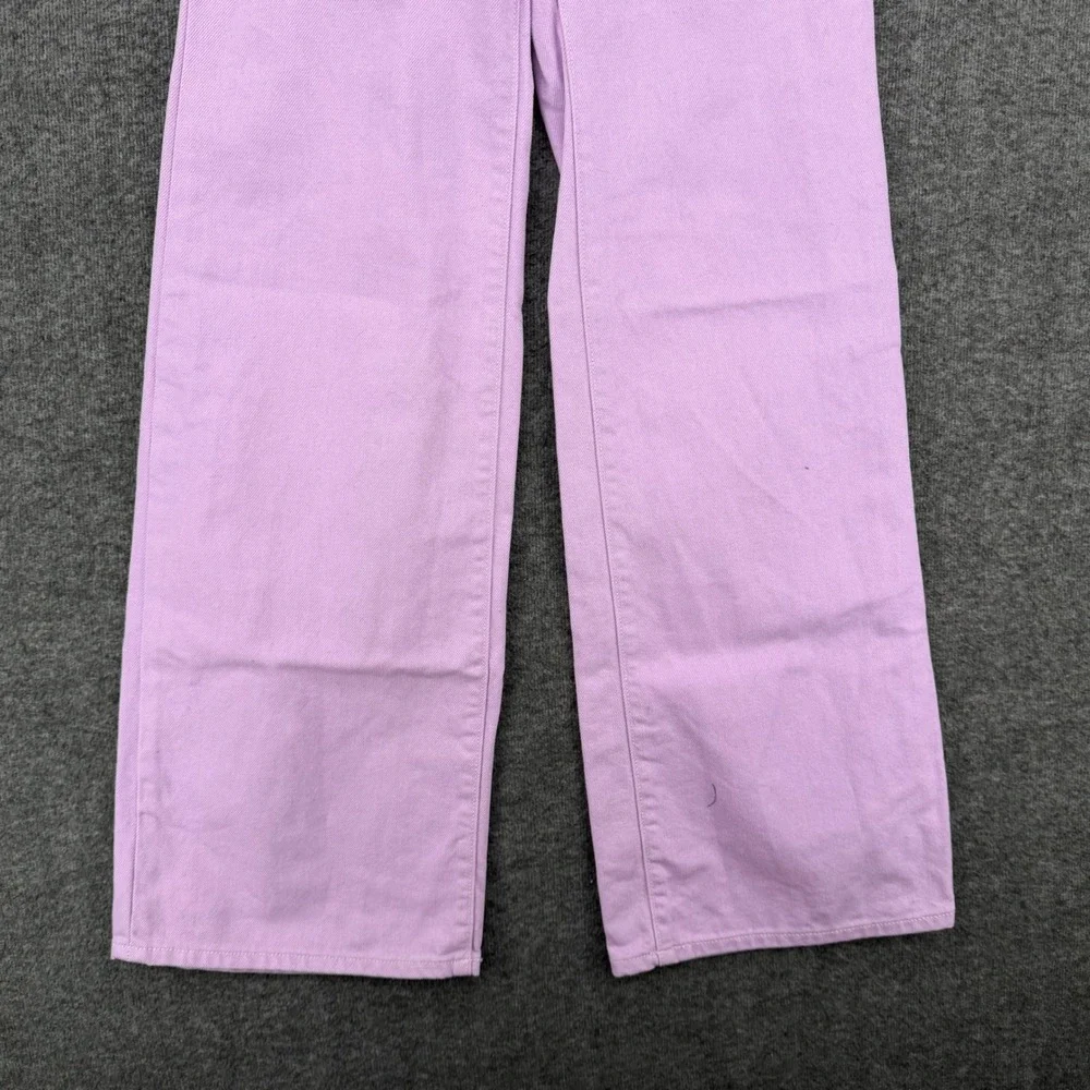 Old Navy Girls XL 12 Lilac Purple High Rise Baggy Wide Leg Built-In Tough Pants